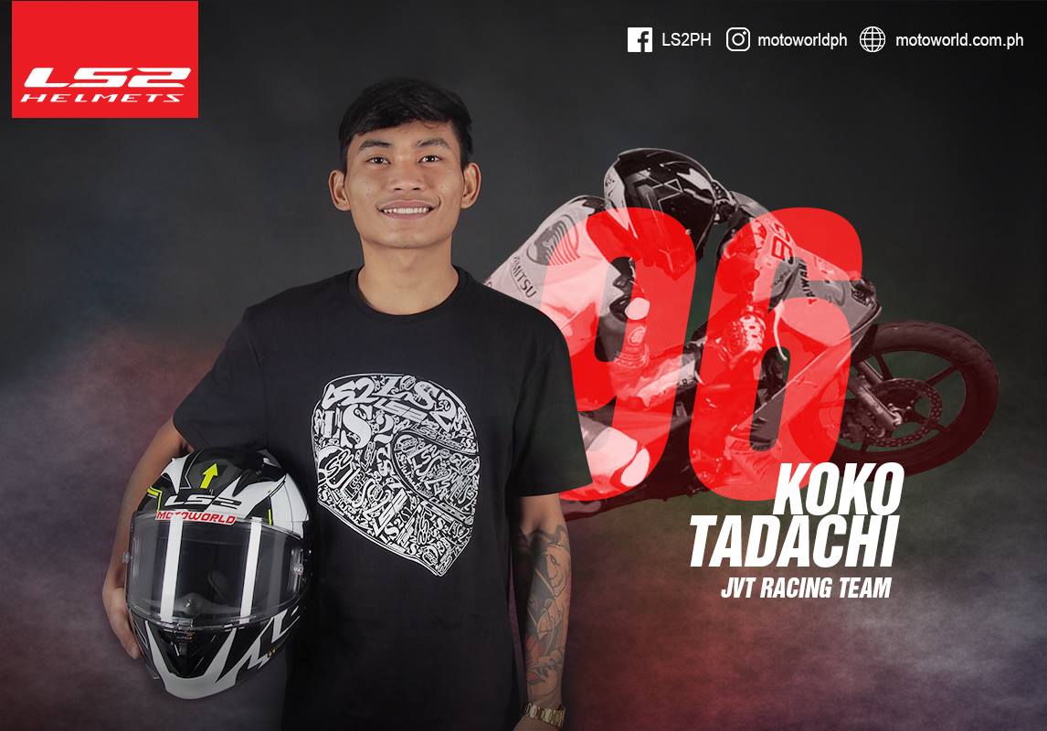 LS2 Helmets Philippines - JVT Philippines - #LS2pilot Koko Tadachi is ...