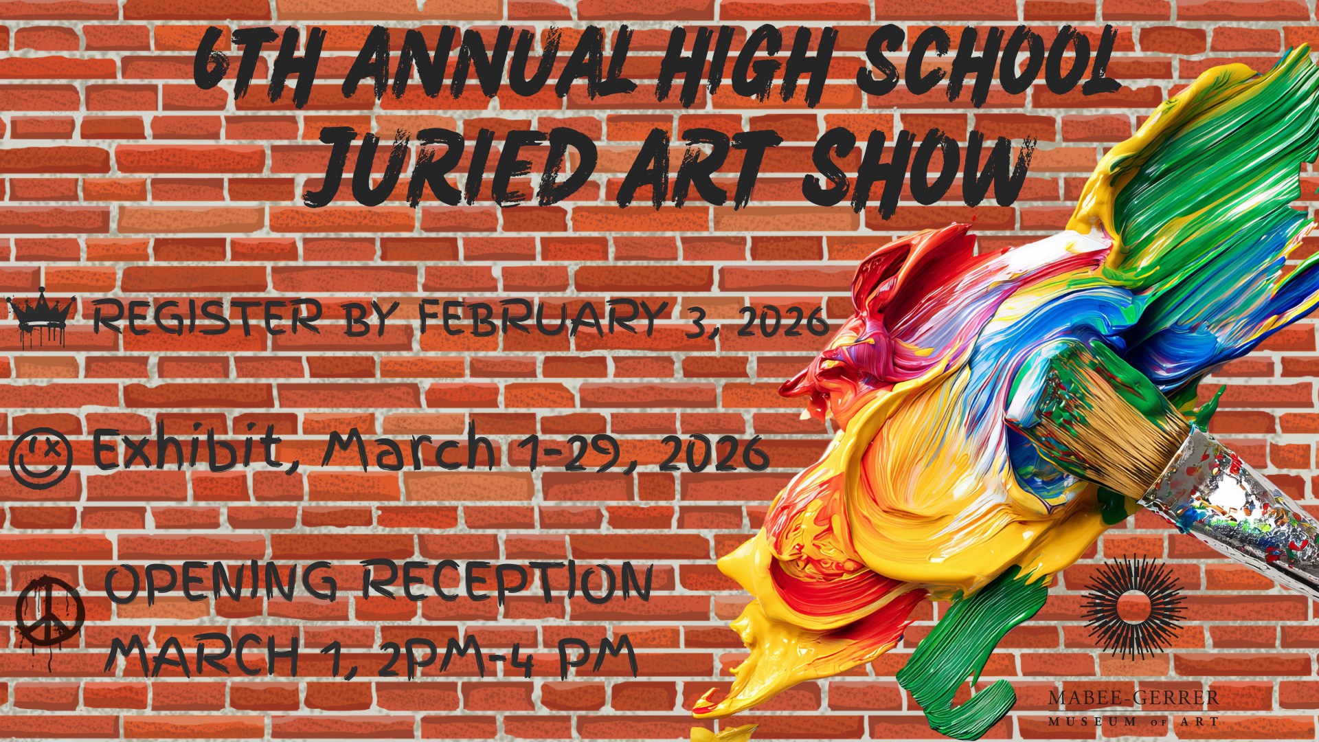 6th Annual High School Juried Art Show