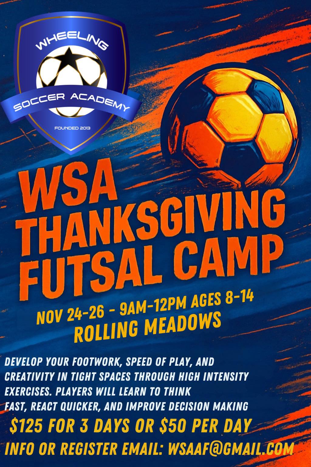 Wheeling Soccer Academy added a... - Wheeling Soccer Academy