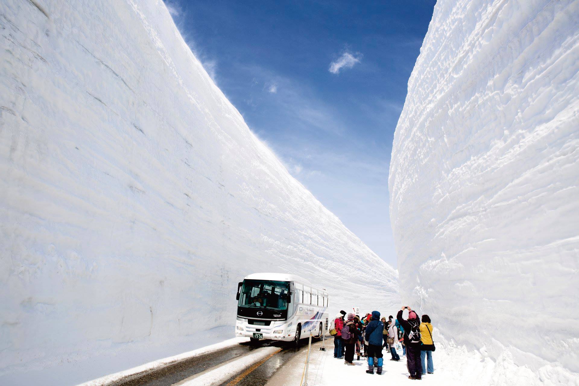 阪急交通社 アルペンルートの春と言えば 雪の大谷 冬の間に降り積もった雪を除雪することにより出現します Facebook
