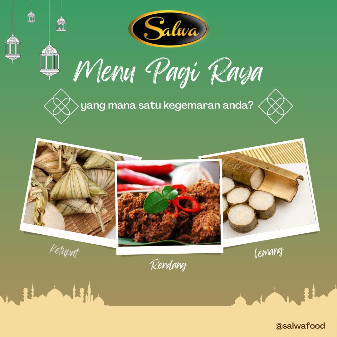 SALWA - Menu raya apa yang korang paling suka? Cuba share...
