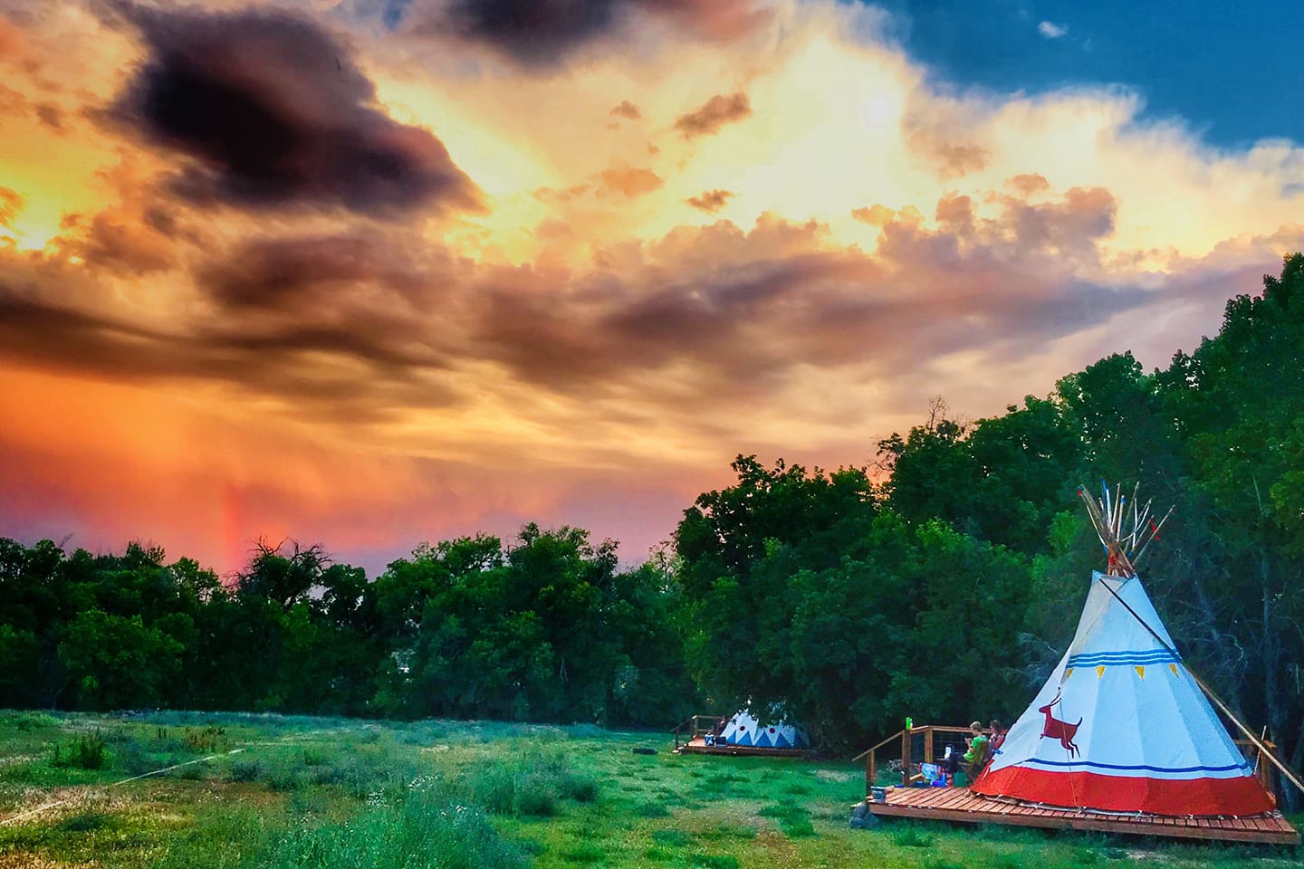 Old Moon Acres Tipi Haven | Hotchkiss CO