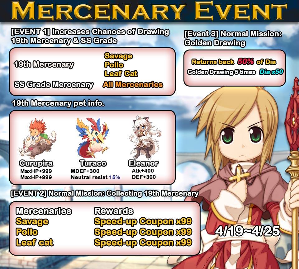 Don't miss out on our Mercenary event! - Ragnarok V: Returns | Facebook