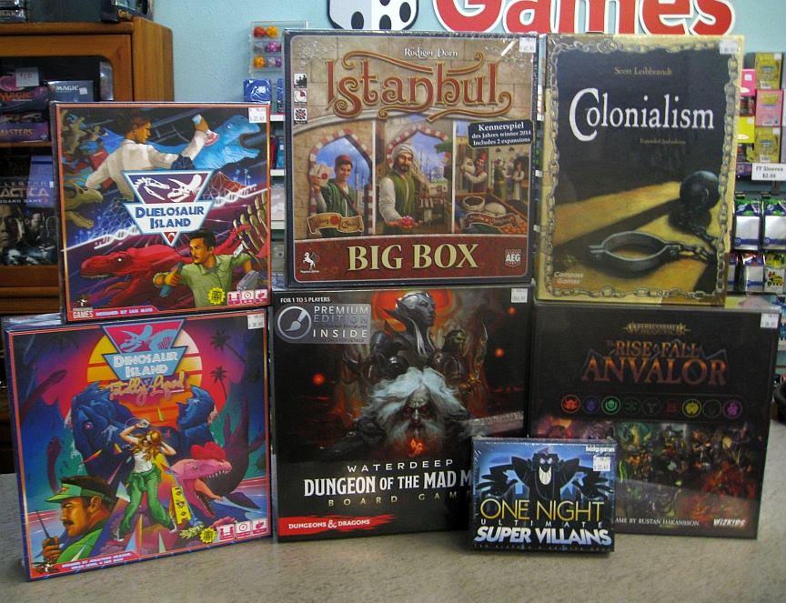 New stuff at Funagain! Duelosaur... - Funagain Games Eugene | Facebook
