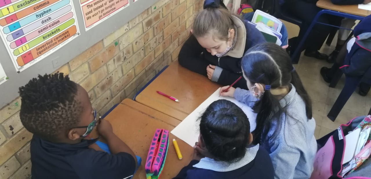 The grade 3s designed their own... - Curro Klerksdorp