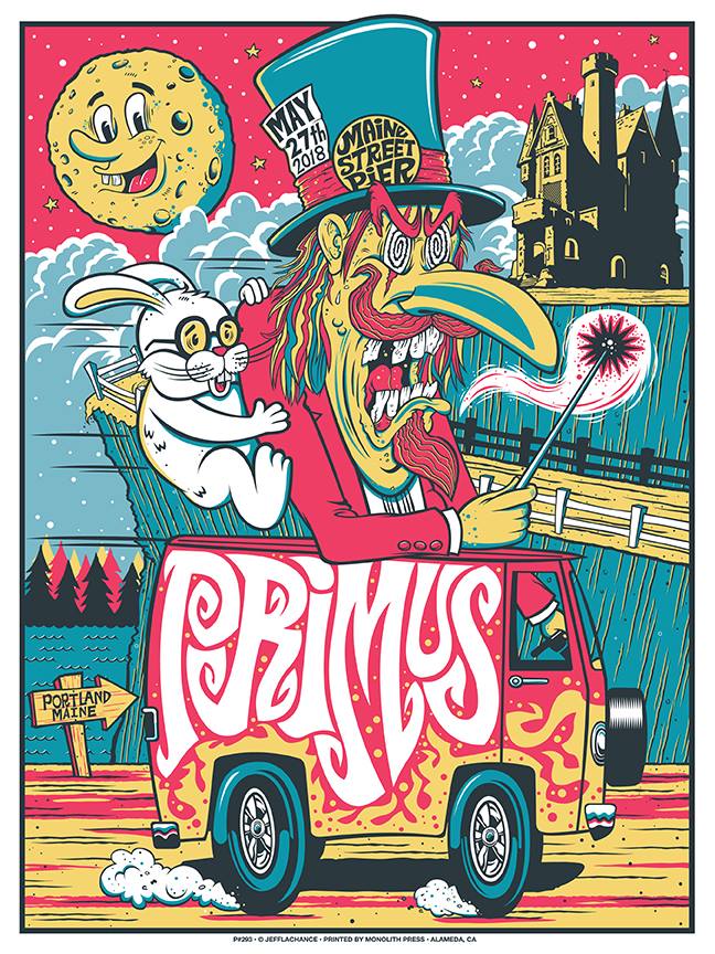 May 27th, 2018. Tonight's limited edition silkscreen poster for