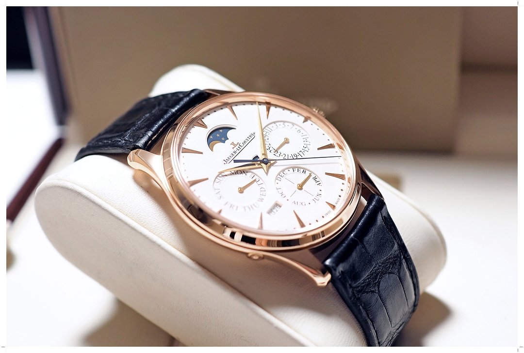 JLC Master Ultra Thin Perpetual Calendar Pink Gold 39mm Y-2017 Full-Set ...