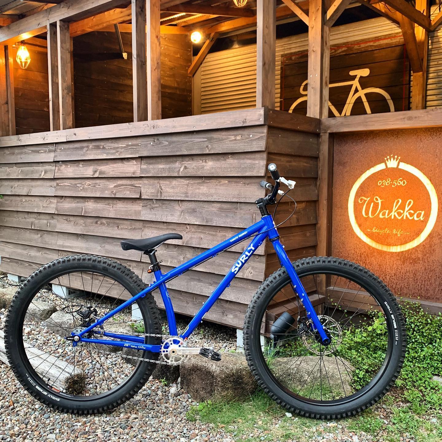 Wakka - Surly Karate Monkey ? MTBシングルスピードで男前な仕様 