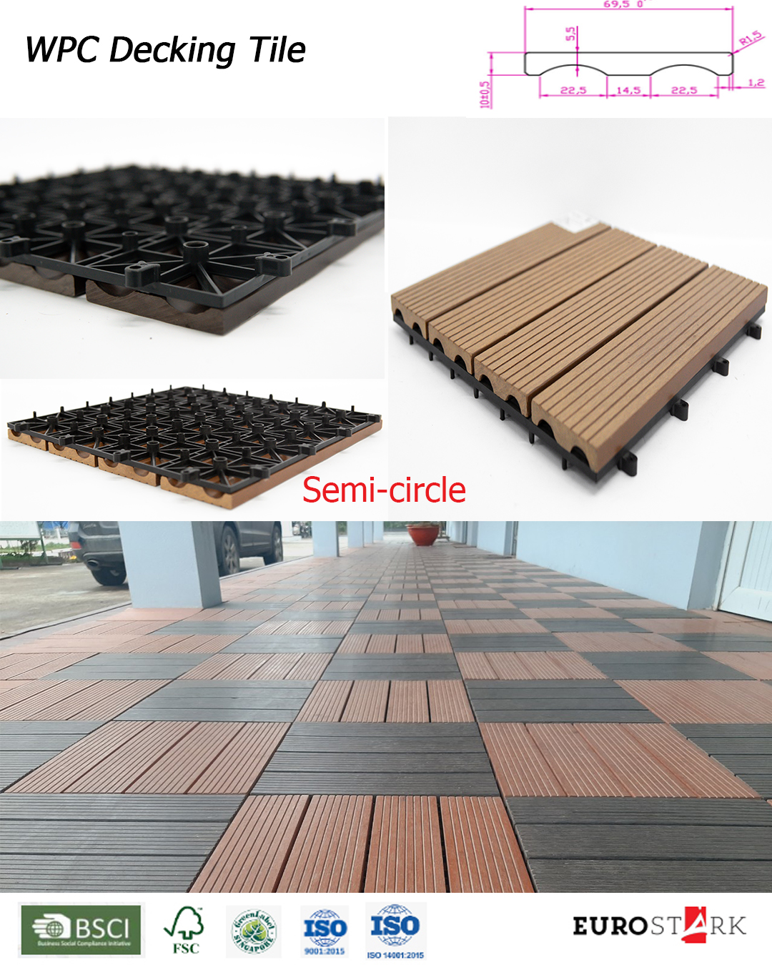 European Wood Plastic Composite Eurostark | Hanoi