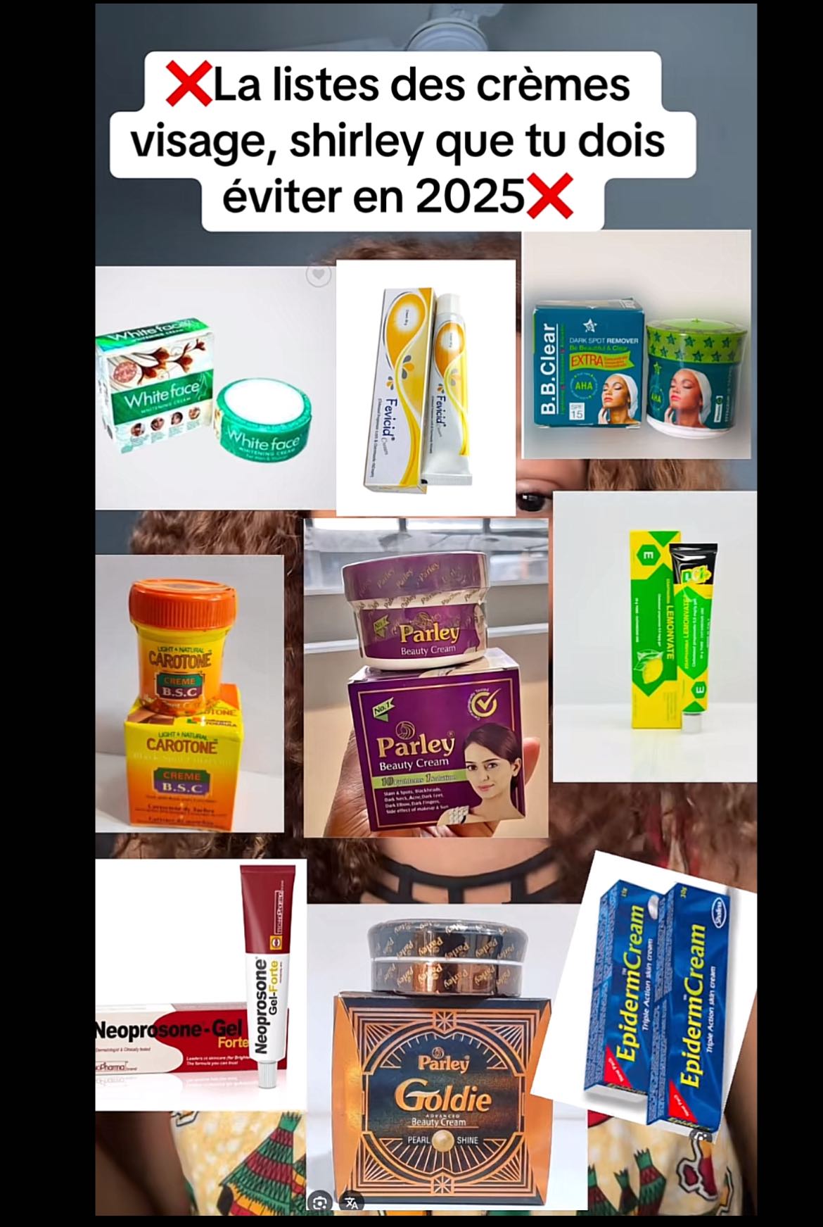 Se blanchir la peau au péril de sa santé, une gamme de produits dépigmentant est disponible partout dans les rues de Dakar. Ces produits, dangereux pour la santé, sont en vente libre