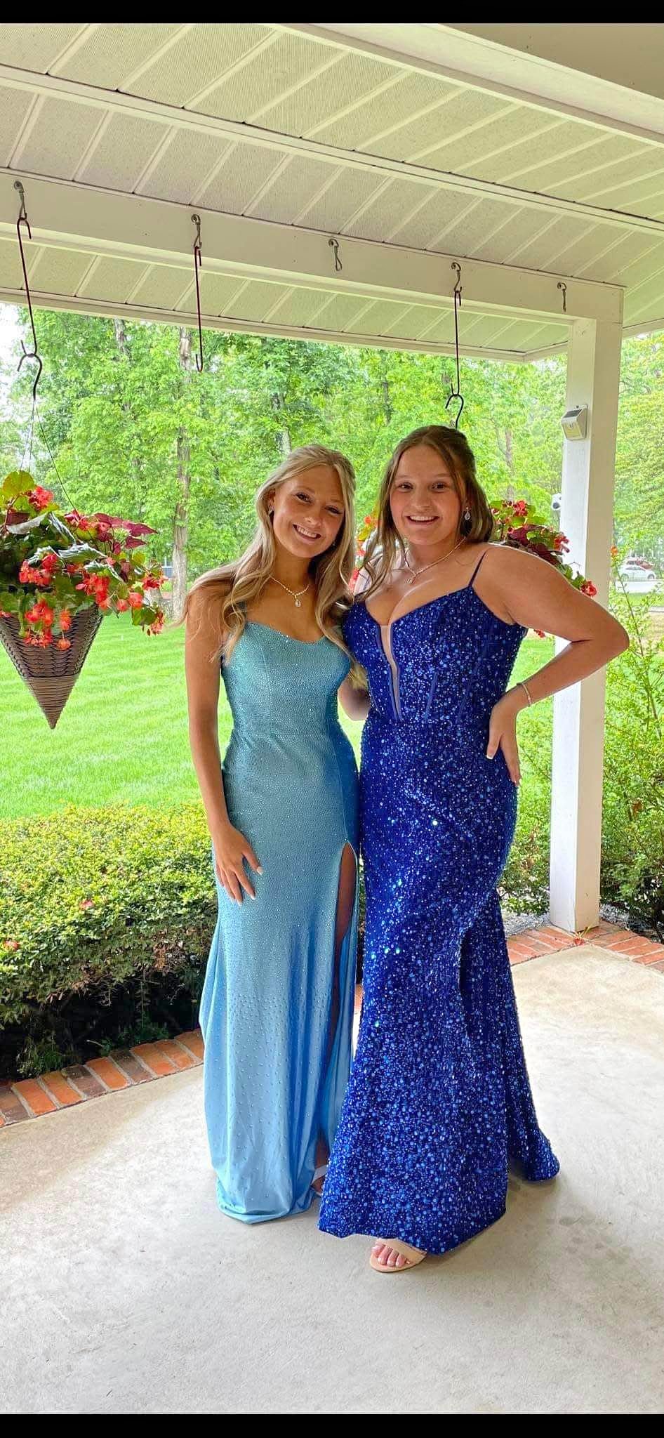 light pink long dresses Chloe Modest Maxi Textured Pale Large Back to School Formal Dresses Pink Chiffon COLOR:As Photo(GREEN) Sequins Length