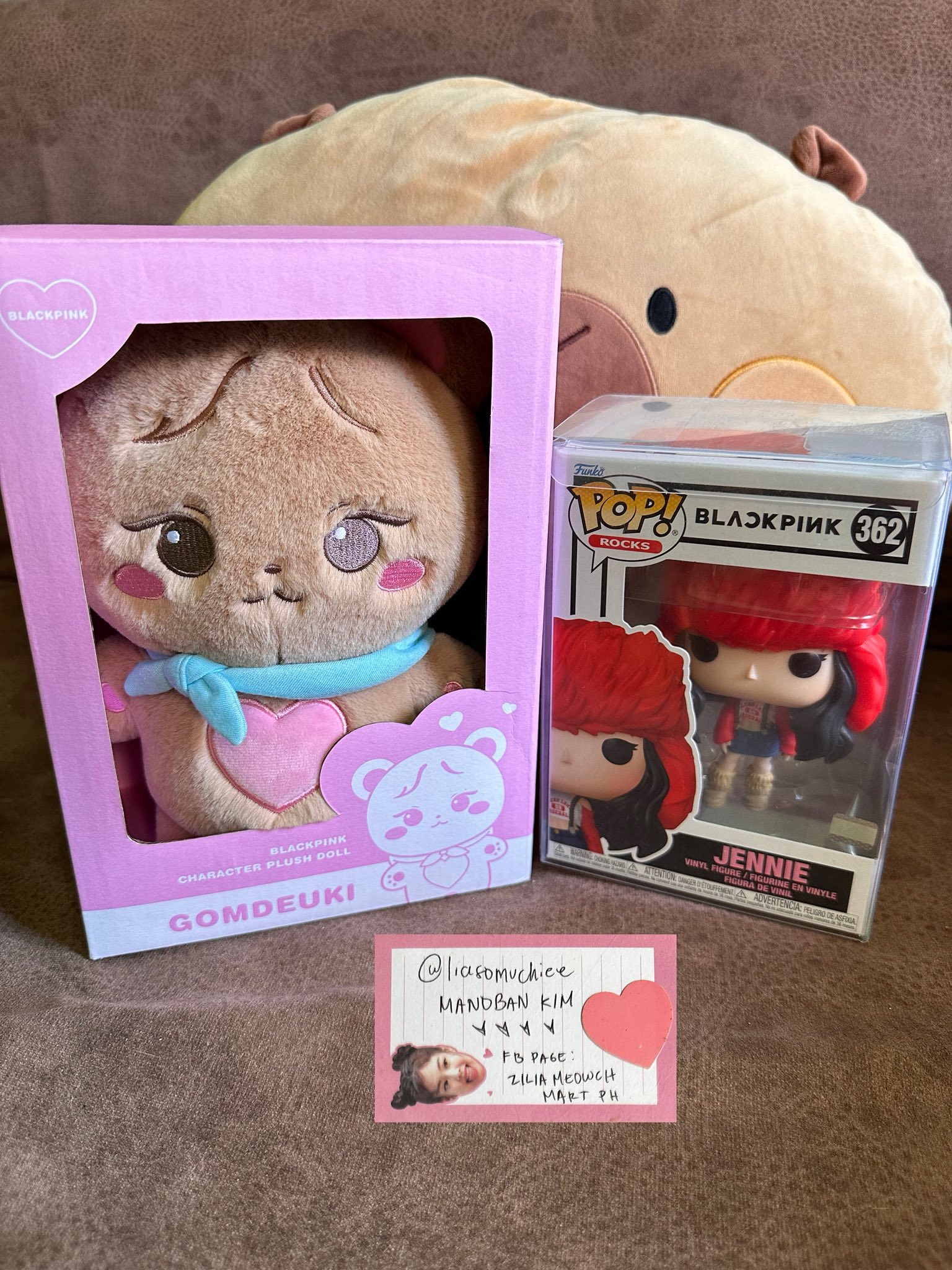 BLACKPINK DOLLぬいぐるみ gomdeuki jennie ジェニ BLACKPINK JENNIE