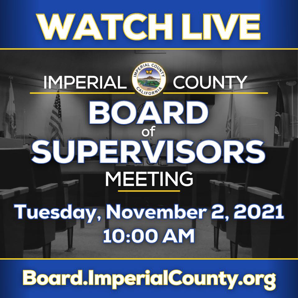 Watch our Imperial County Board of... - County of Imperial | Facebook