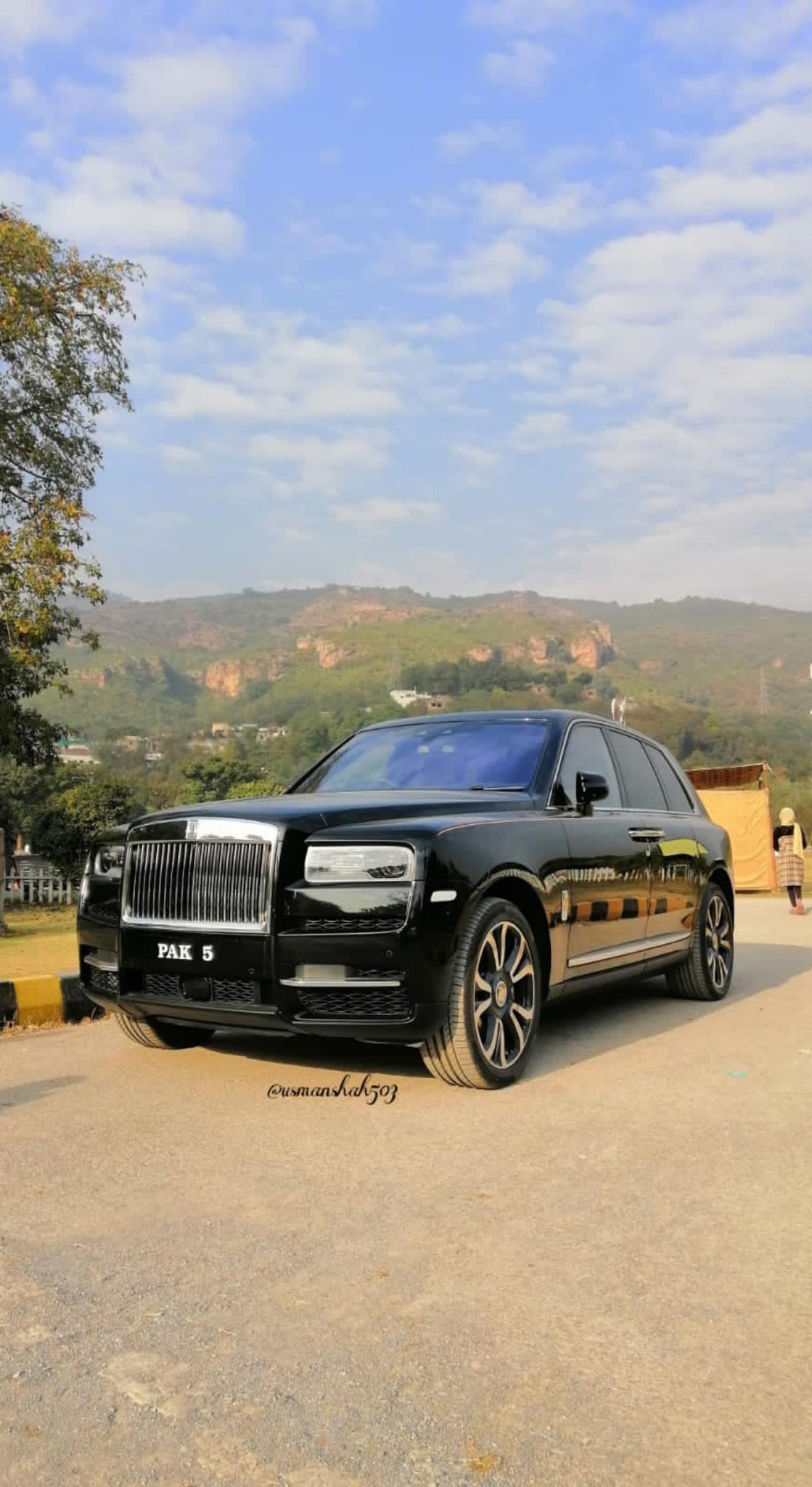 RR Cullinan! Spotted by @ usmanshah... - Cars of pakistan