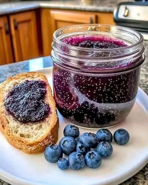 High Protein Recipes For Beginners | Healthy Homemade Blueberry Chia ...