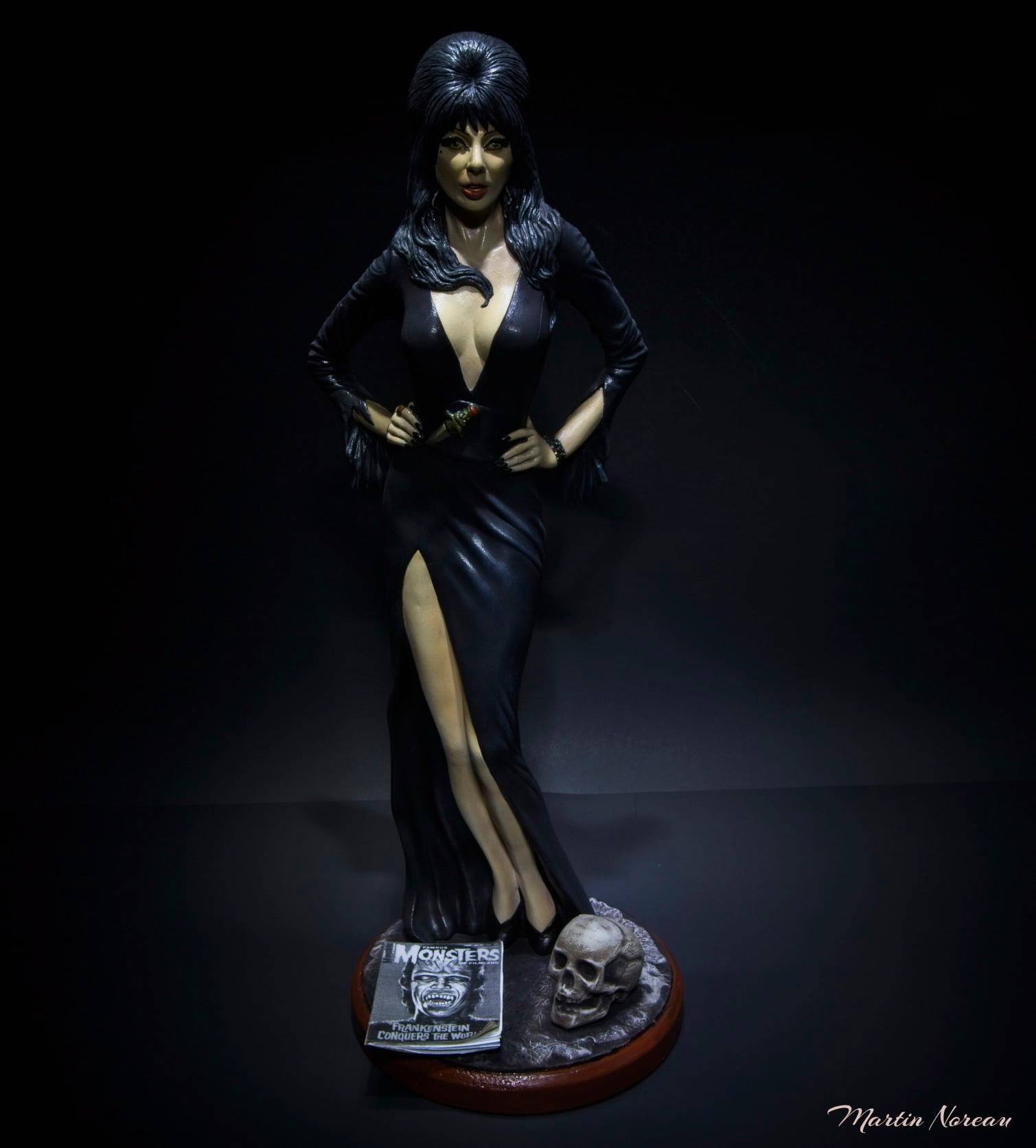 【希少】 Elvira Mistress of the Dark モデルキット Elvira Mistress of the Dark 1/8th scale resin model kit review