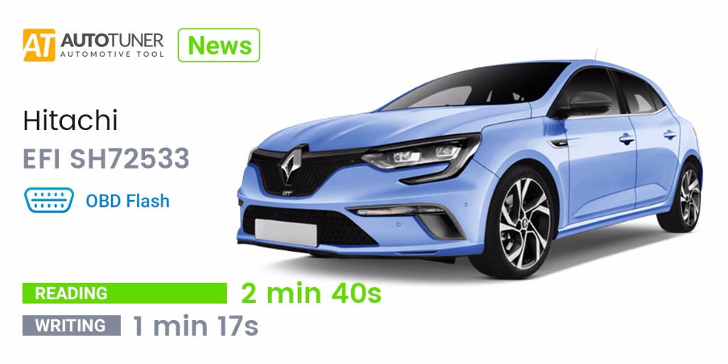 AutoTuner - NEW : Renault Megane 1.6 TCE GT - Hitachi EFI SH72533