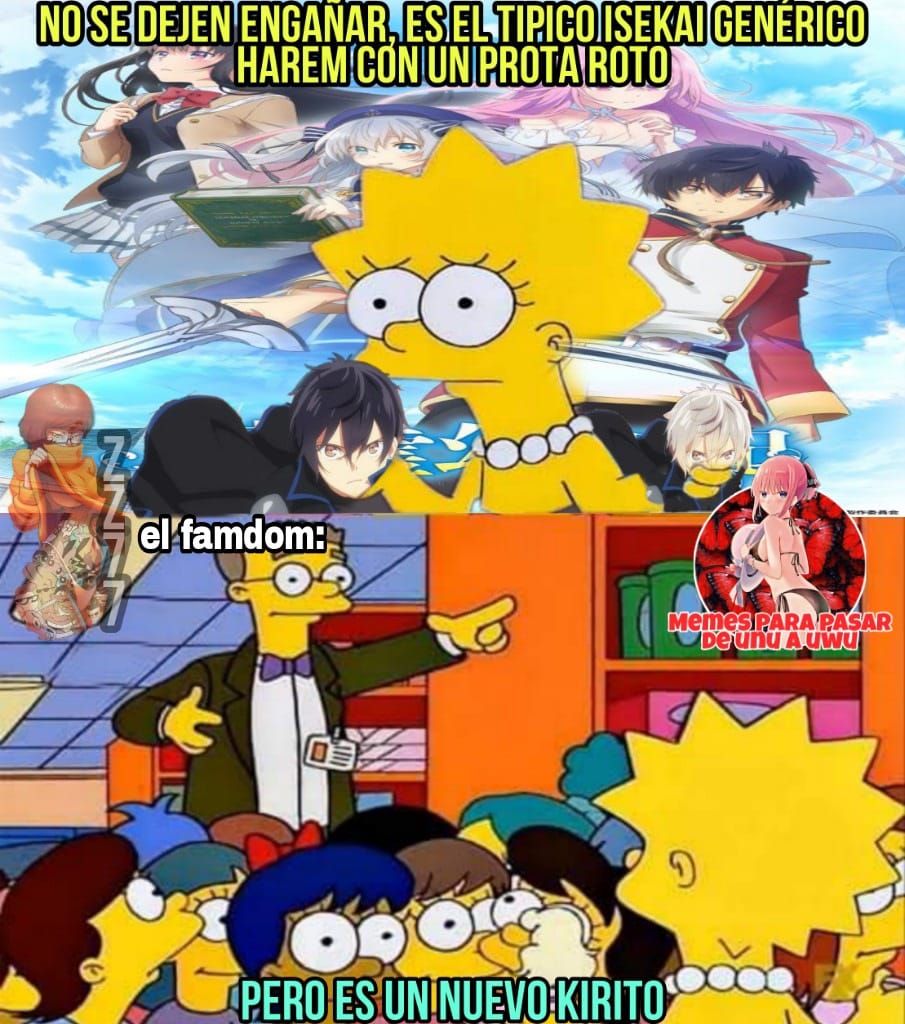 Nuevo anime isekai y... - Memes para pasar de UnU a UwU 3.0