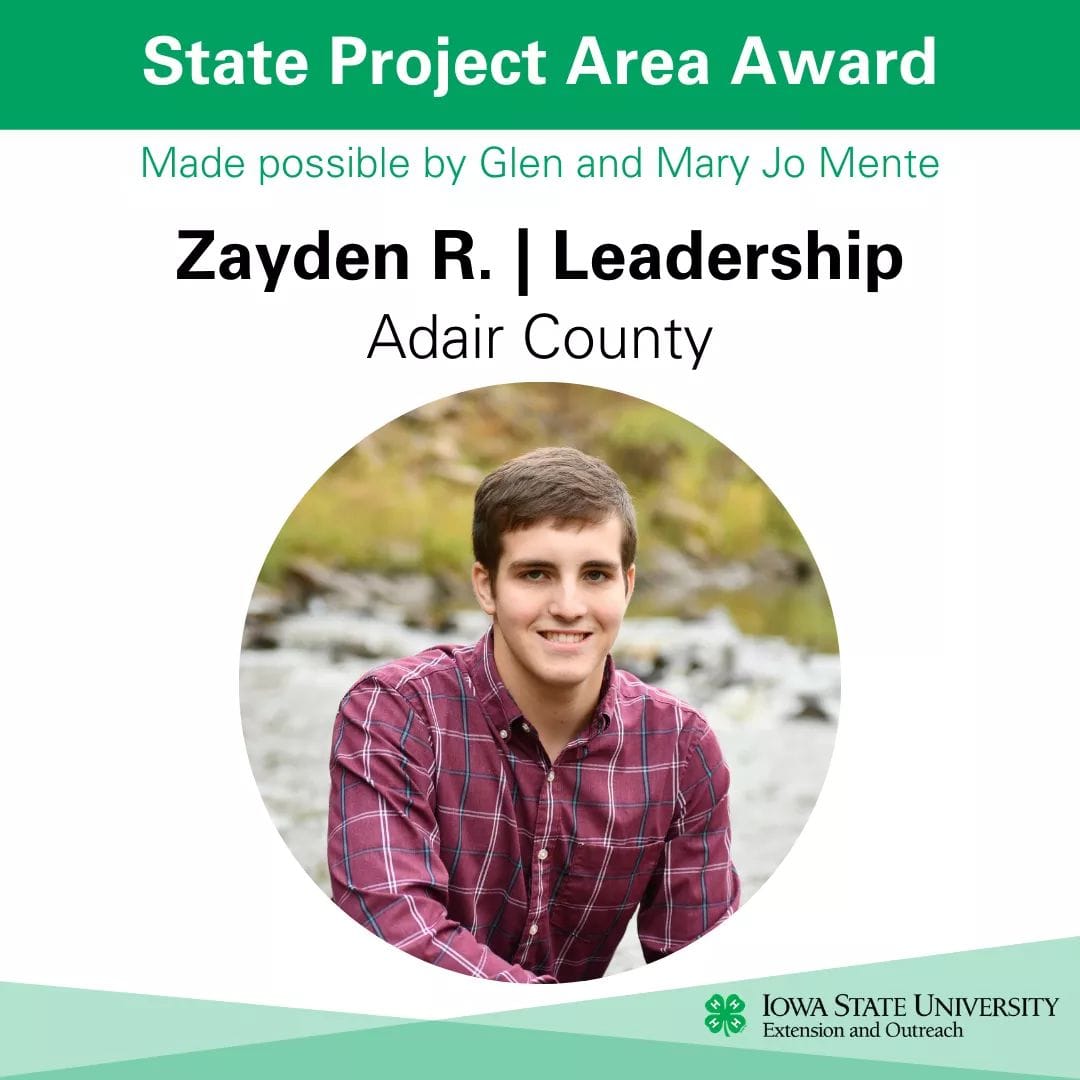 Orient-Macksburg Community School - Congratulations Zayden! 