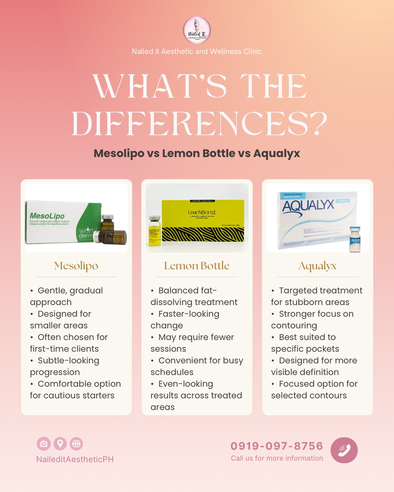 aqualyx fat dissolving vs lemon bottle Mesolipo, Bottle, or Aqualyx? Which one is right for you? 🤔✨ Not all fat-dissolving treatments work the same way—and choosing the right one depends on your goals, target area, and desired Size:1000 mcg/ml - 10 ml x 4 LUXCENT Luxcent Glutathione Capsules, U-100 Insulin Syringes