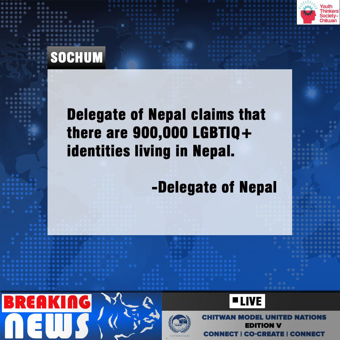 BREAKING NEWS !! SOCHUM... - Chitwan Model United Nations | Facebook