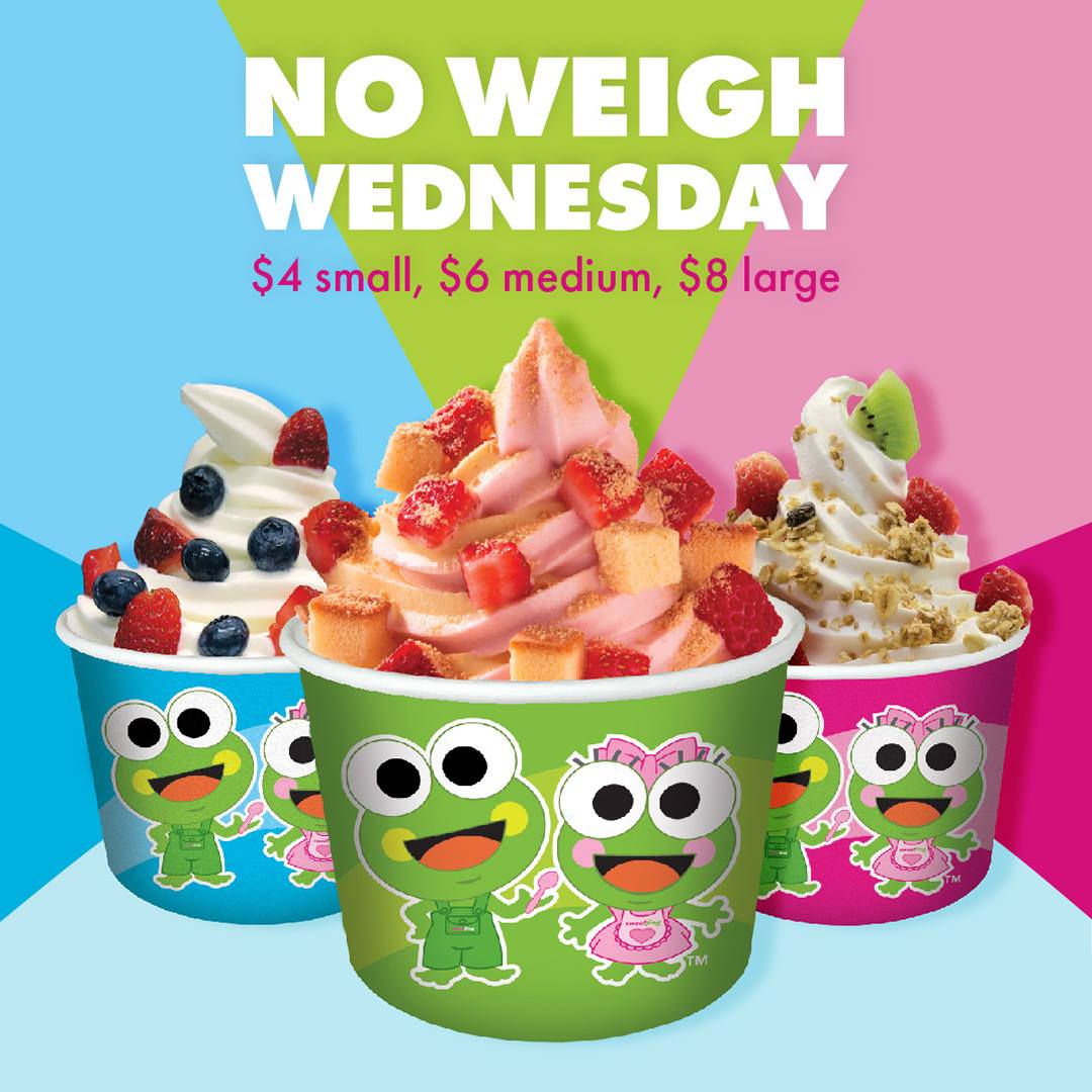 You wanted it….you got it! No weigh Wednesday is back at sweetFrog