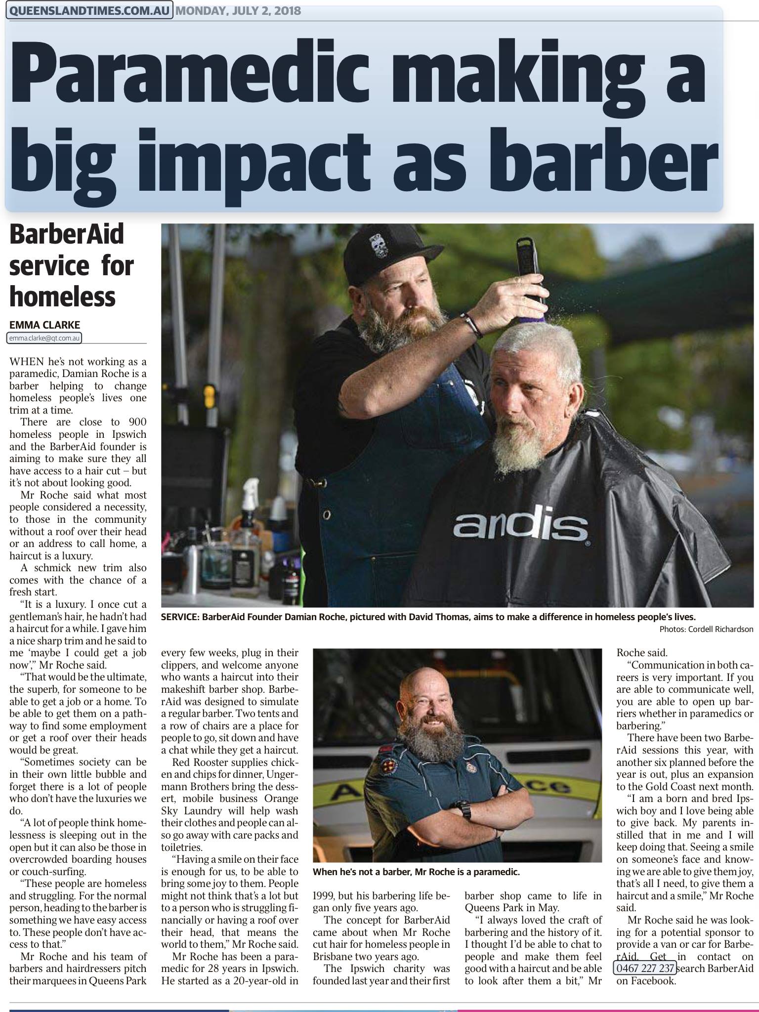 Queensland Ambulance Service (QAS) - A wonderful story published by the ...