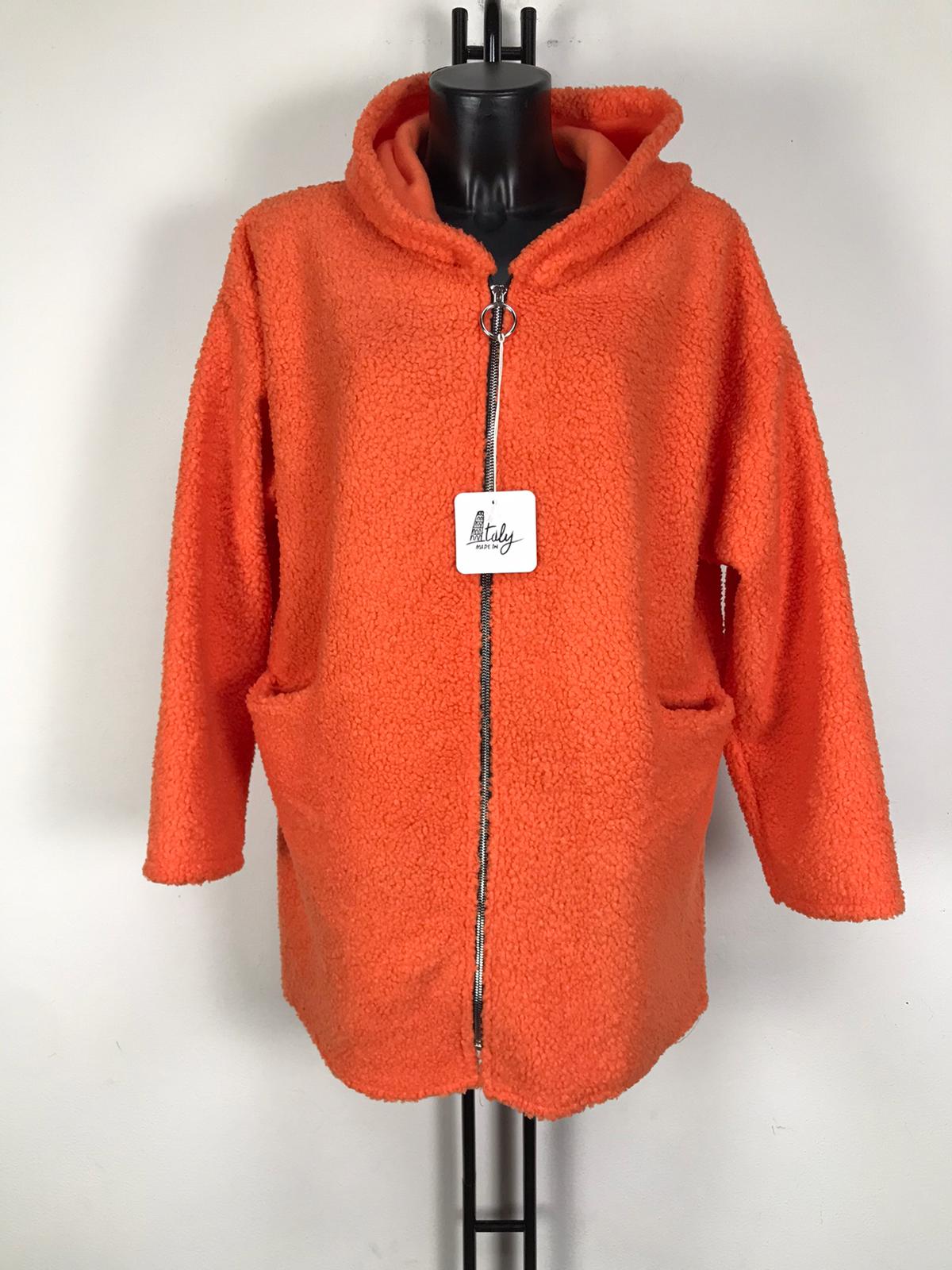Giacca in Pile a Pelo Lungo da Uomo in arancione | Timberland IT