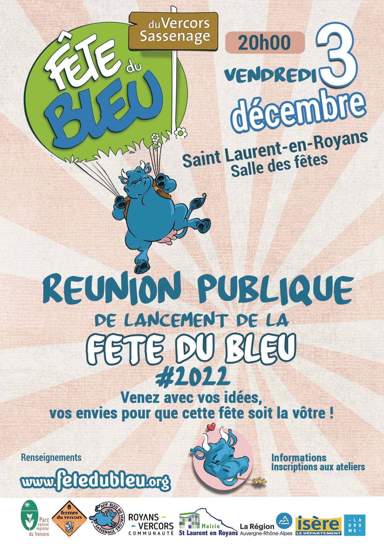 Fete Du Bleu Saint Laurent En Royans