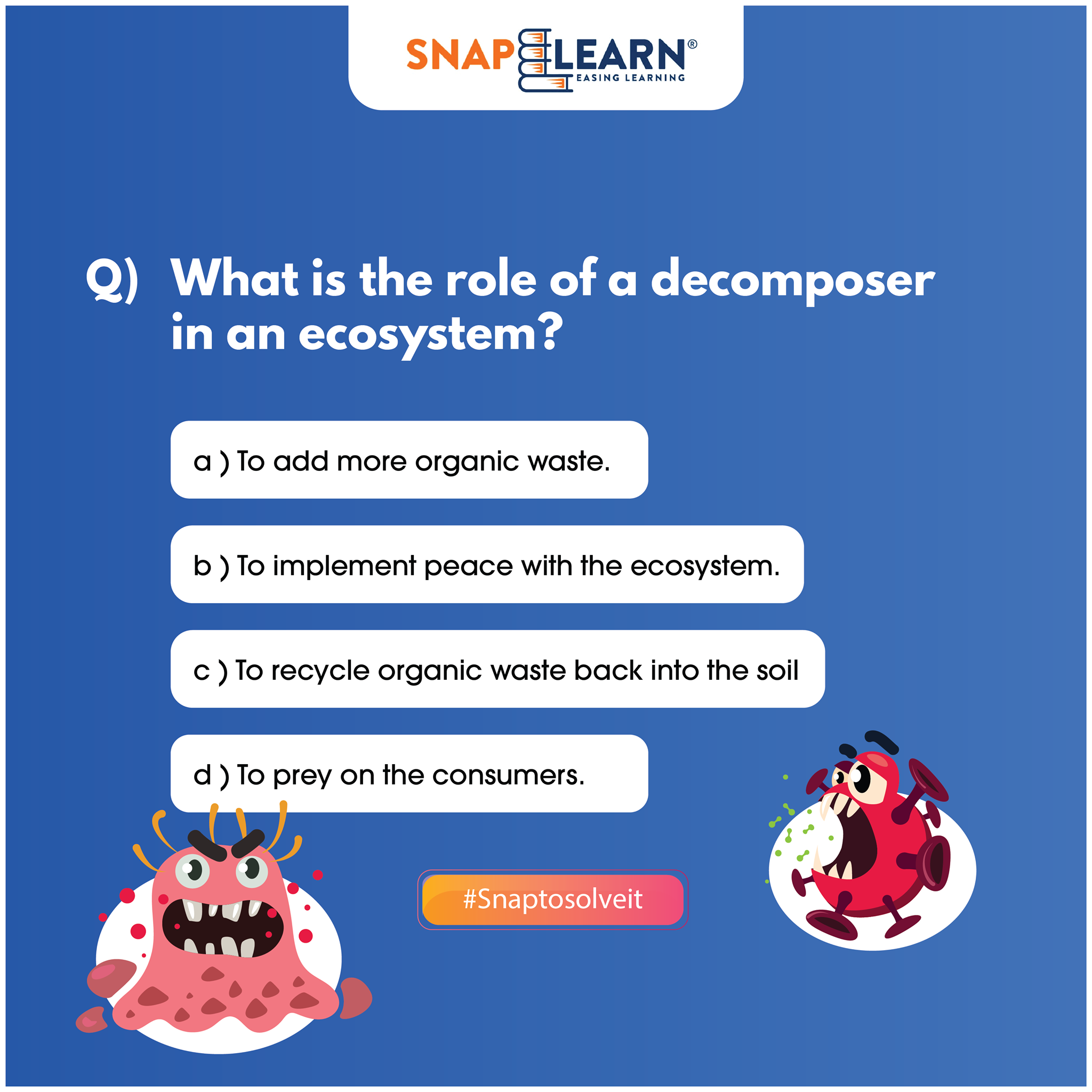 SnapLearn - Easing Learning
