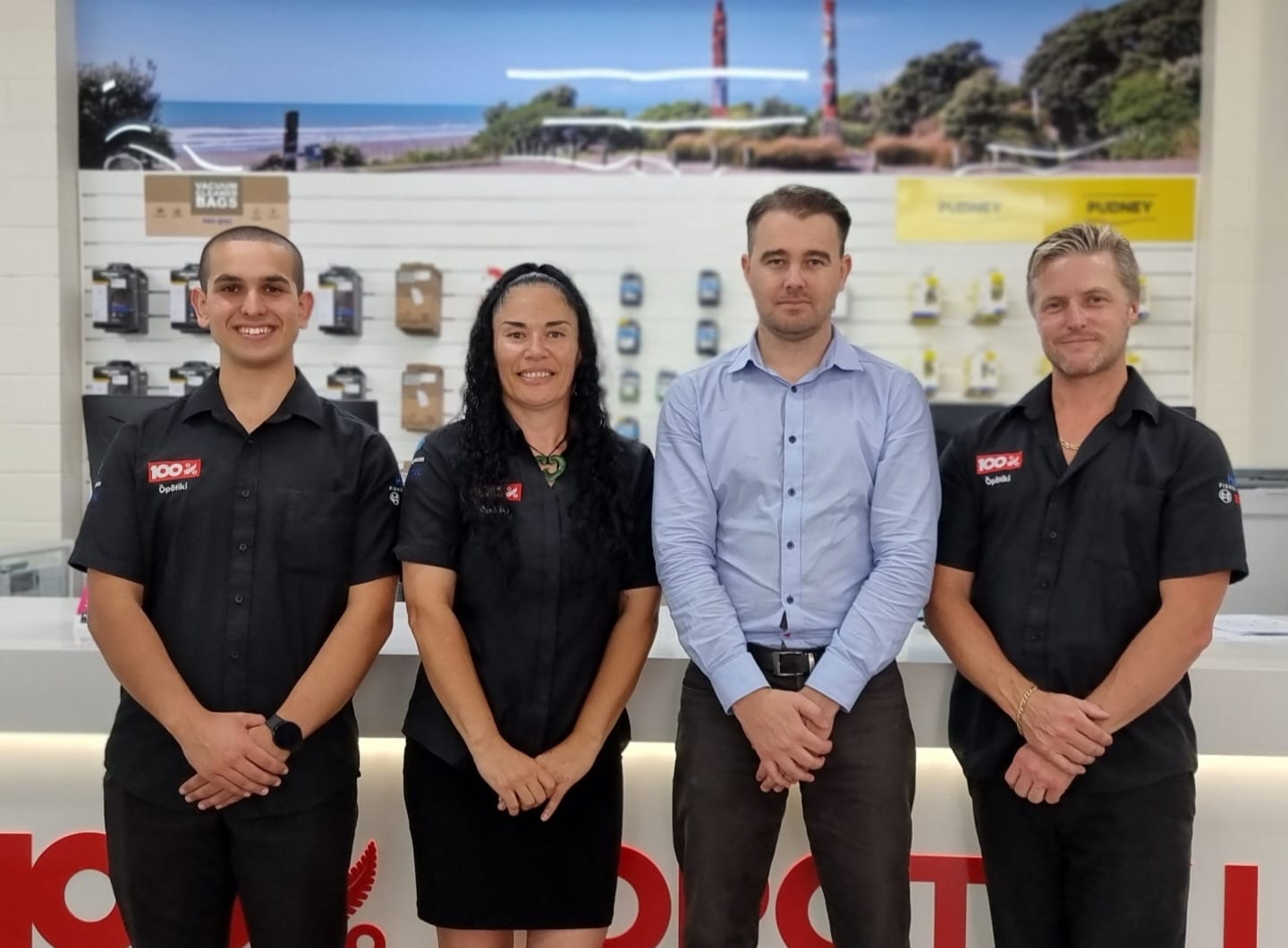 The 100% Opotiki team. From left to... - 100% Home Opotiki | Facebook