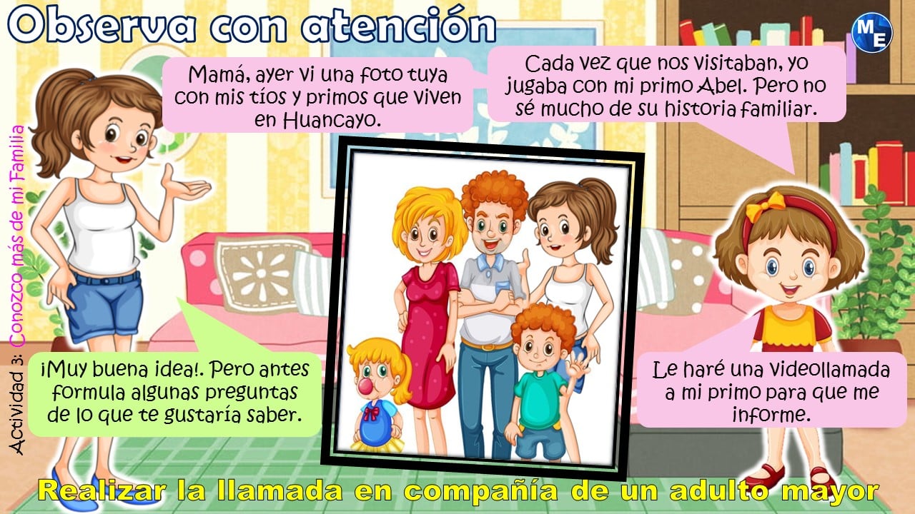 Materiales - ☺️ CONOZCO MAS DE MI FAMILIA ☺️ Actividad de Aprendizaje ...