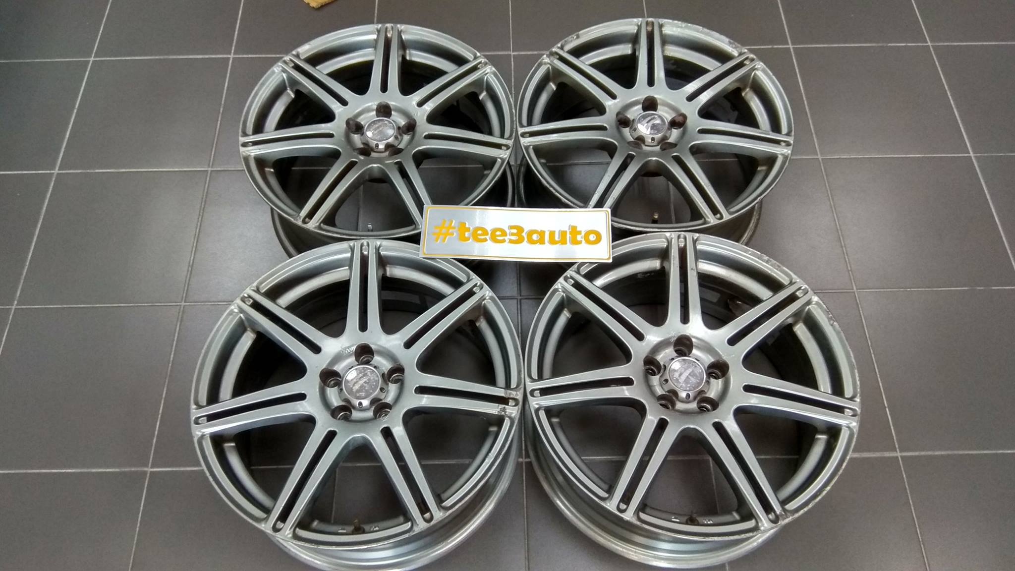 Model : Bridgestone BEO (Used) Size : 17 x 7J Offset : +30 PCD