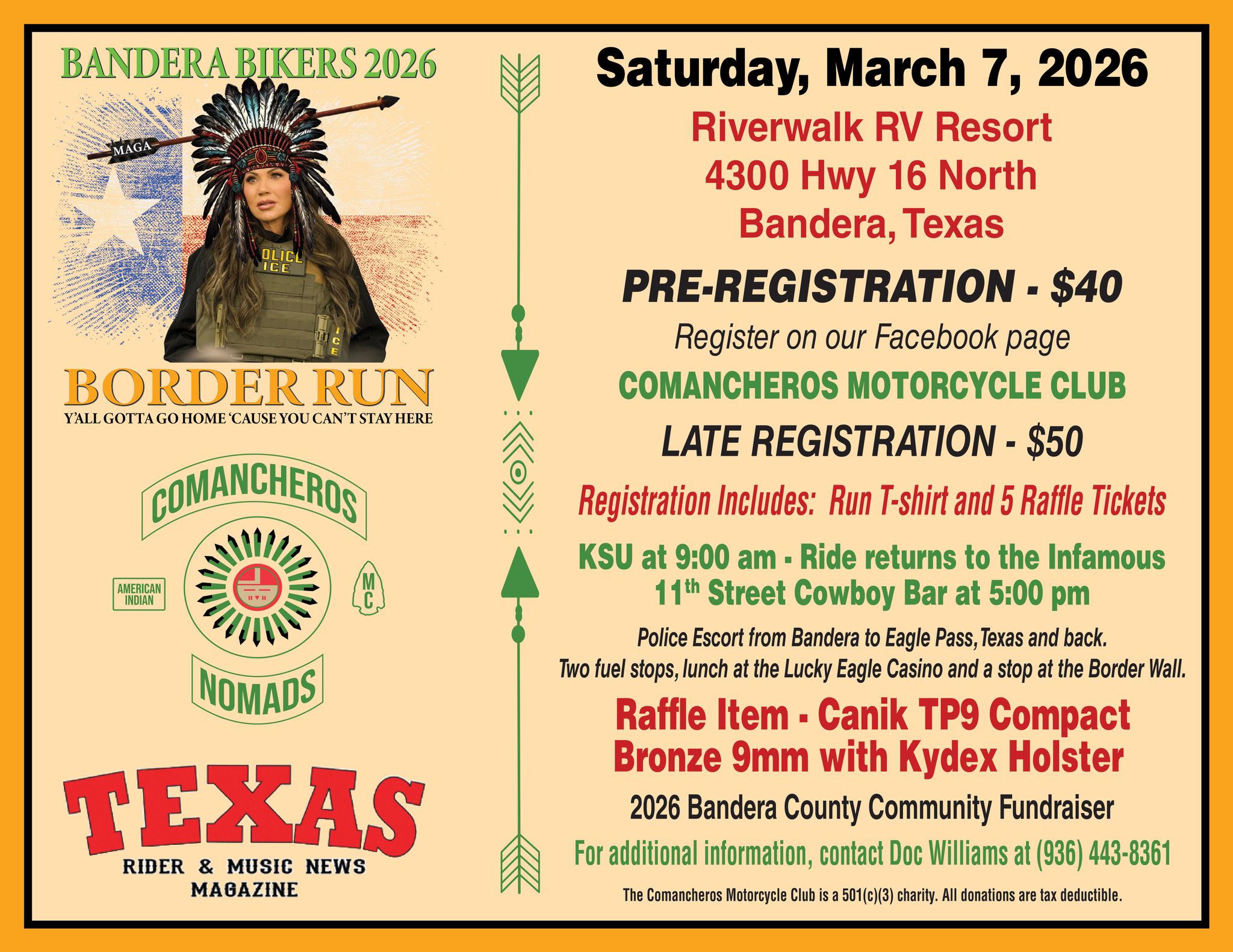2026 Bandera Bikers Border Run