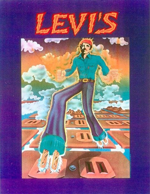 The iconic 80's Levi's advert with Nick Kamen. That was an eye