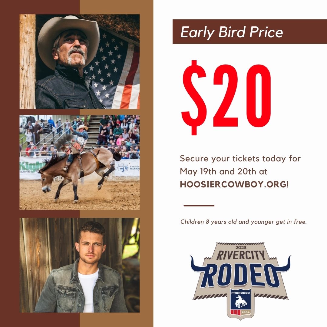 Our Early Bird pricing is... - Hoosier Cowboy Association