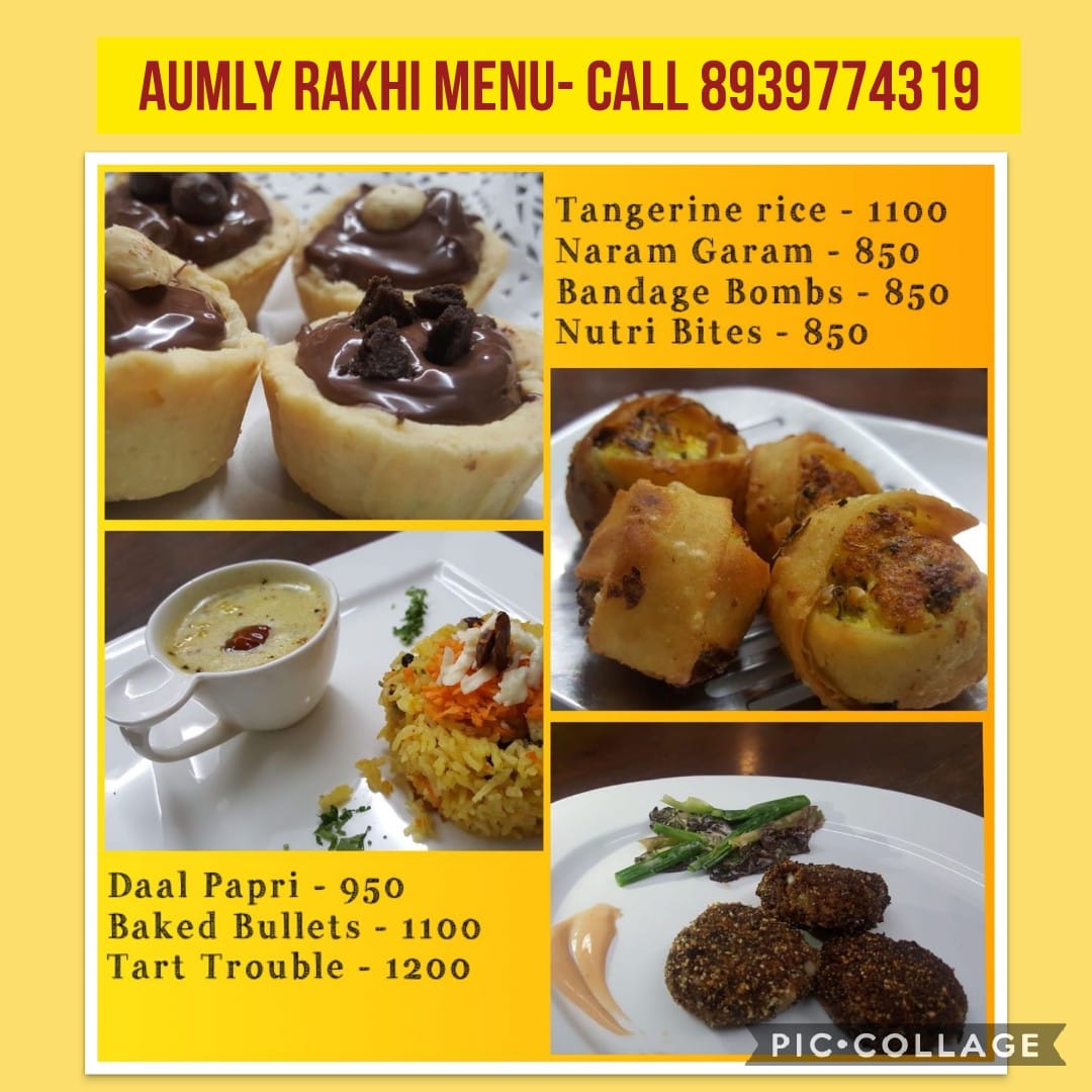 Aumly - The new festive menu for Raksha Bandhan and Teej...