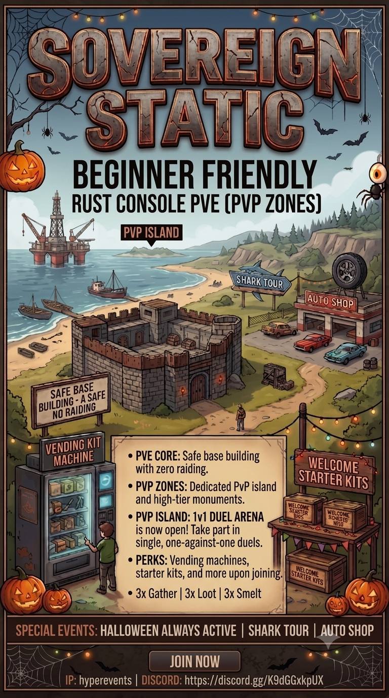 1v1 arena at pvp island up and running SOVEREIGN STATIC BEGINNER