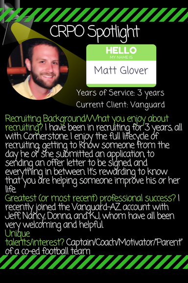 Cornerstone RPO - Get to know the #CRPO team. Say HELLO to...