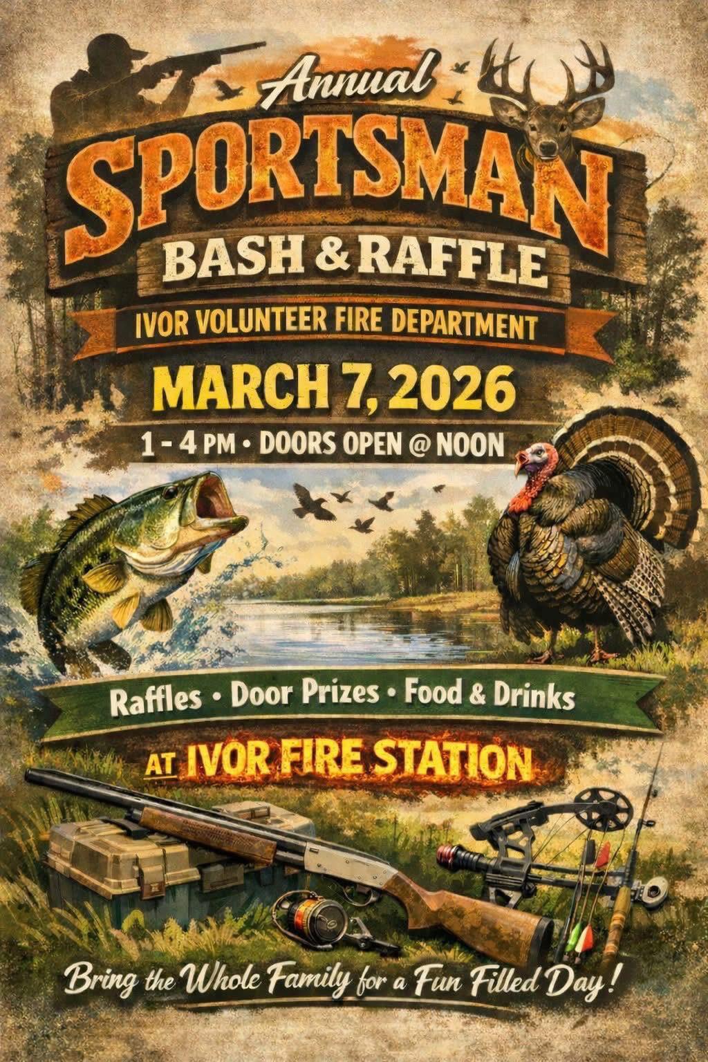 Annual Sportsman’s Bash & Raffle