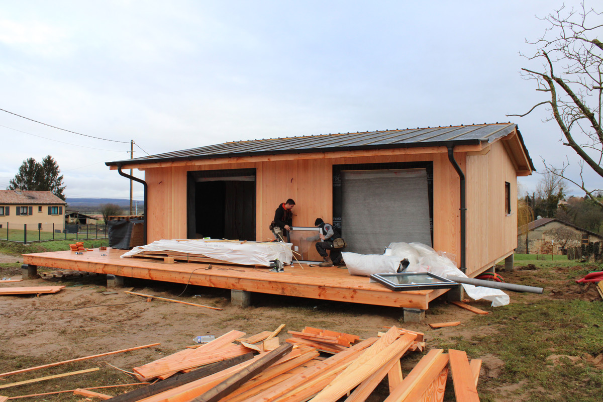 Homaj - [SUIVI DE CHANTIER] 👷 * Etape 3 - la mise hors...
