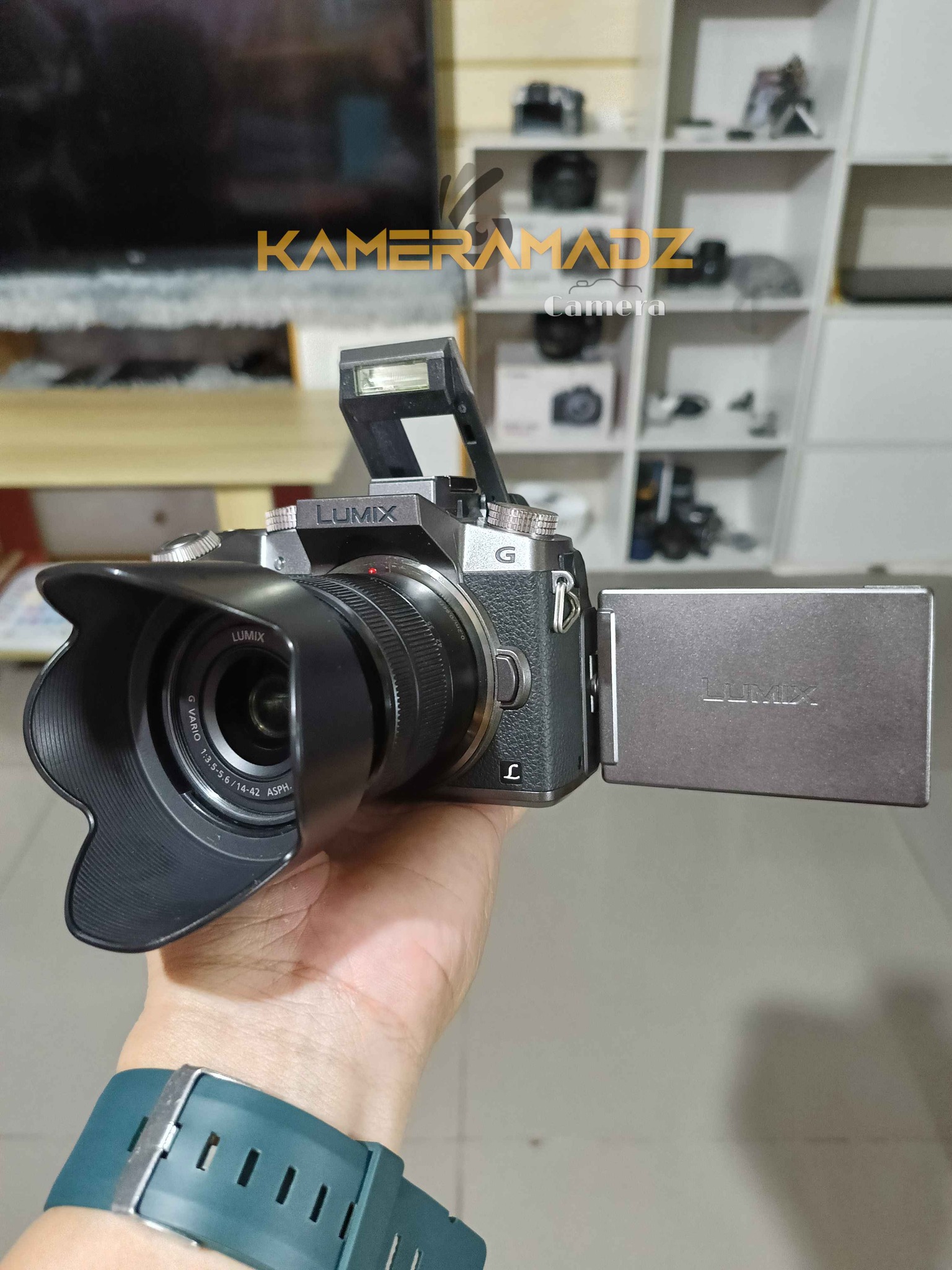 Panasonic Lumix G7 Mirrorless Camera (Sliver Argent Edition) - Cameras ...