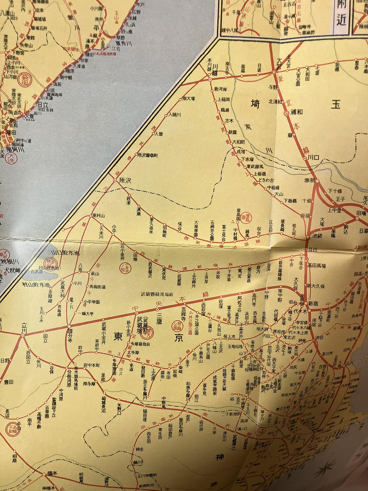 番外】昭和24年の路線図