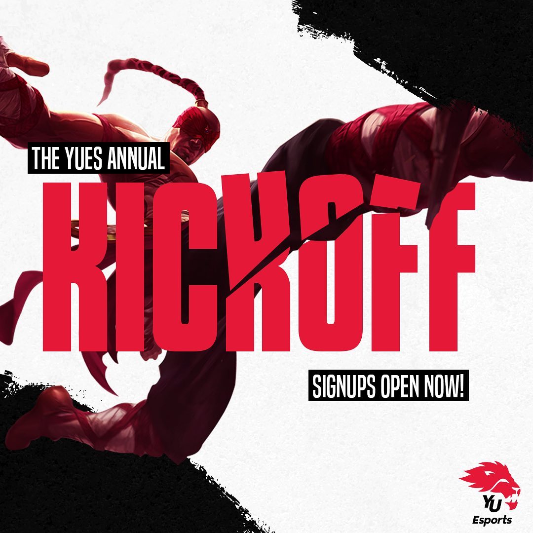 York Esports - SIGNUPS FOR KICKOFF IS NOW OPEN!! 🦁🚀 Sign... | Facebook
