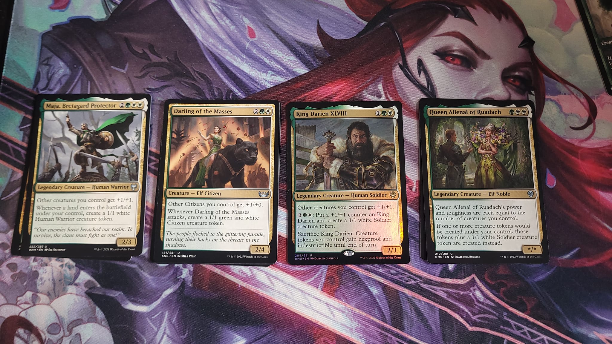 mtg best cards for token decks Magic: The Gathering Starter Commander Deck - Triumph (Green-White) | Ready-to-Play Deck Beginners and Fans | Ages 13+ The Best Token Generators In