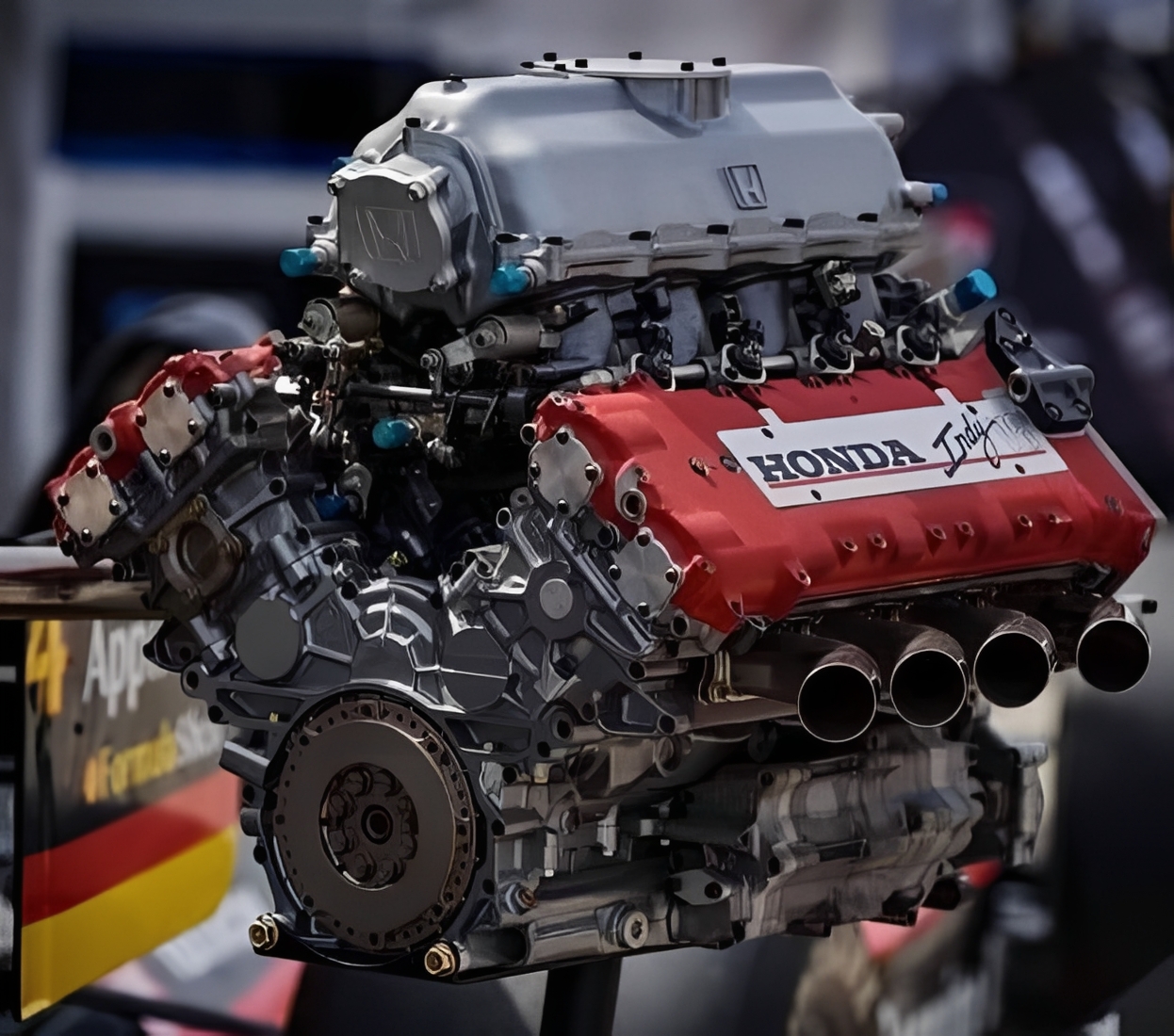 American - The Honda Indy V8 engine was developed as a purpose-built ...