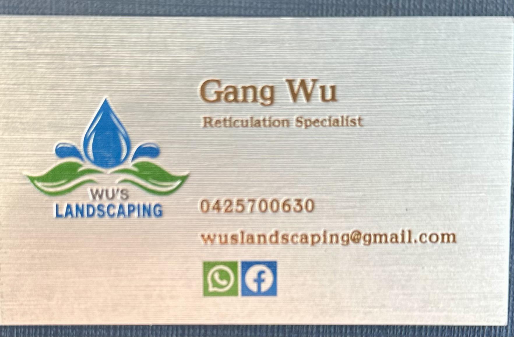 Wu’s reticulation service