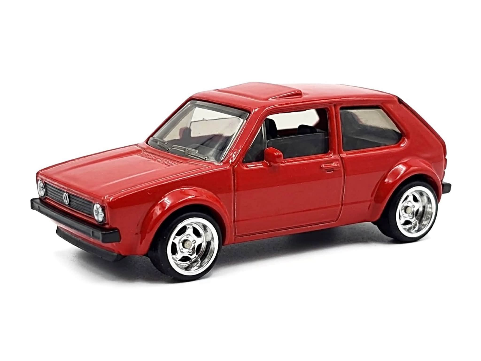 Hot Wheels 1976 Volkswagen Golf MK1 GTI prototype die-cast