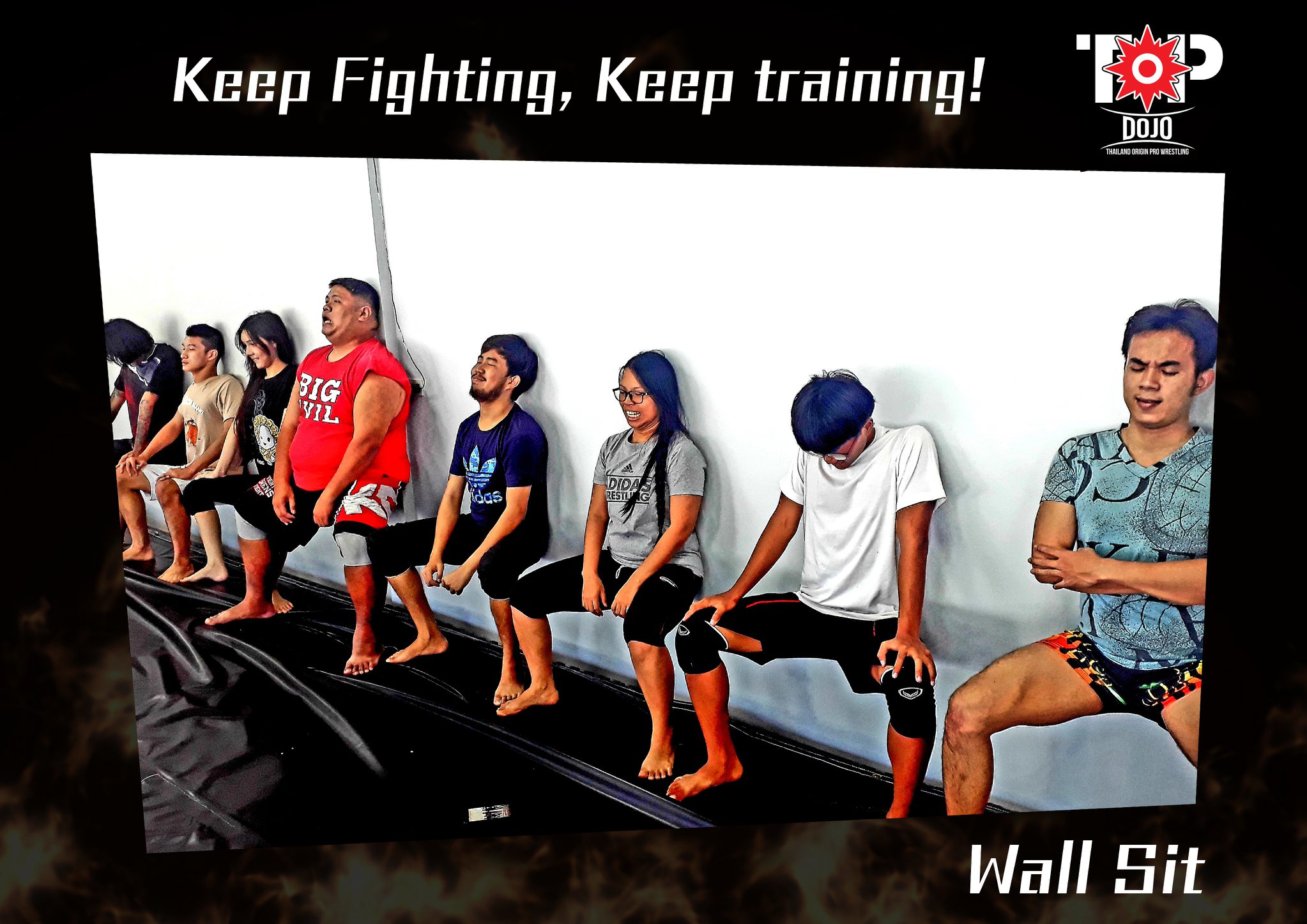 เพิ่มความแกร่งด้... - TOP Dojo - Thailand Origin Pro Wrestling