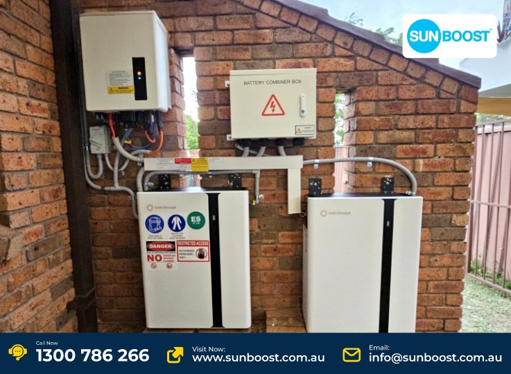 SunBoost - 🔋 Fresh battery installation completed in NSW Smarter solar ...
